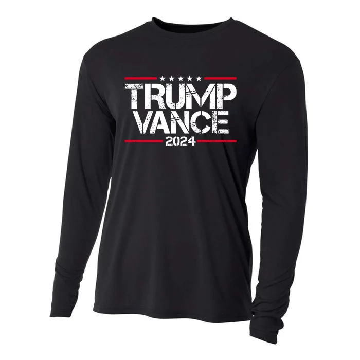 Trump Vance 2024 Election Vice President Cooling Performance Long Sleeve Crew