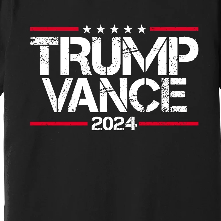 Trump Vance 2024 Election Vice President Premium T-Shirt