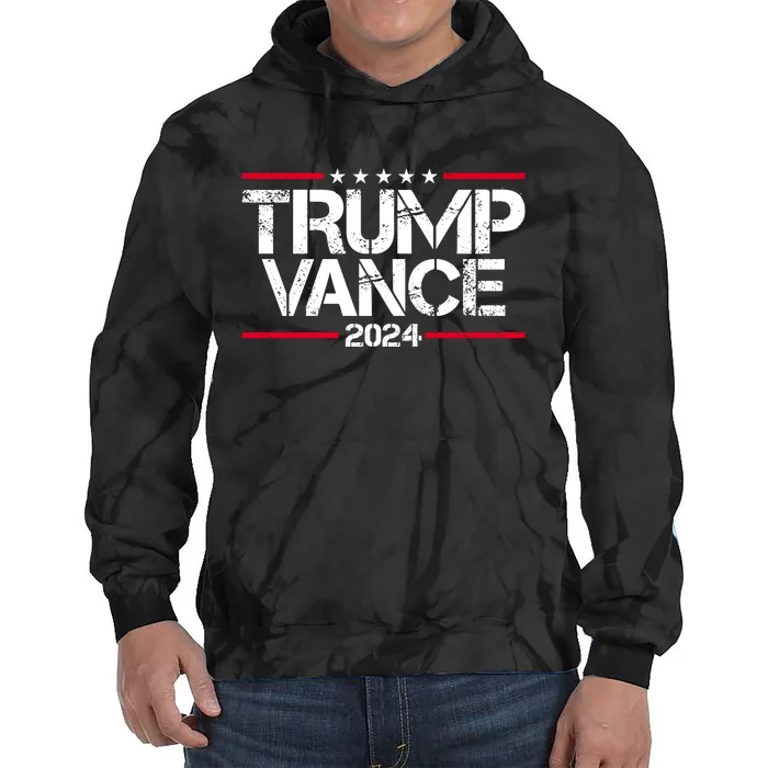 Trump Vance 2024 Election Vice President Tie Dye Hoodie