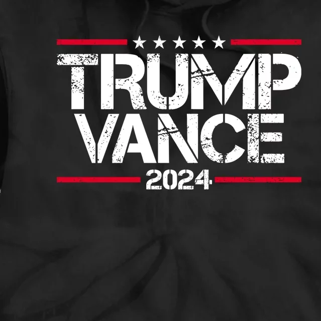 Trump Vance 2024 Election Vice President Tie Dye Hoodie