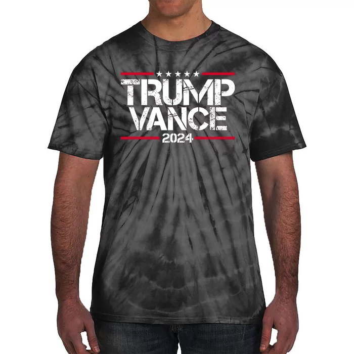 Trump Vance 2024 Election Vice President Tie-Dye T-Shirt