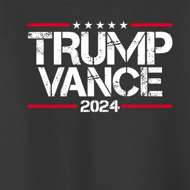 Trump Vance 2024 Election Vice President Toddler T-Shirt