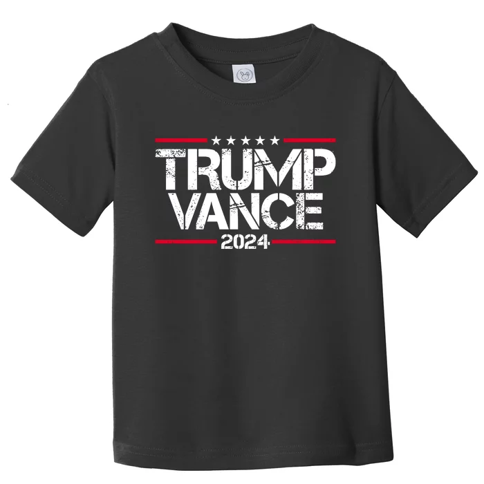 Trump Vance 2024 Election Vice President Toddler T-Shirt