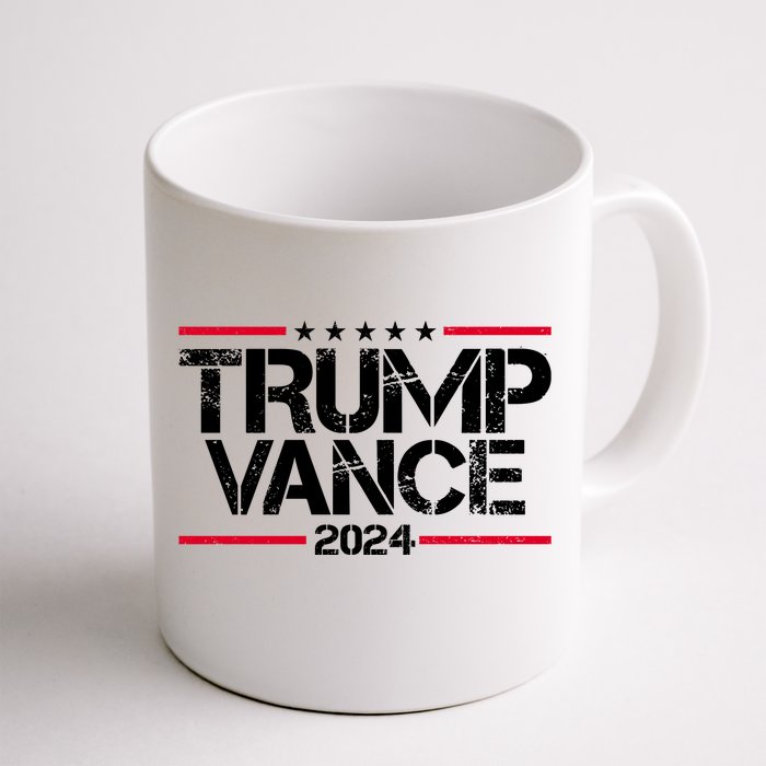 Trump Vance 2024 Election Vice President Front & Back Coffee Mug