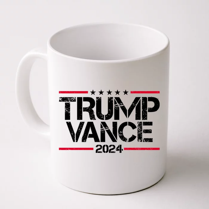 Trump Vance 2024 Election Vice President Front & Back Coffee Mug