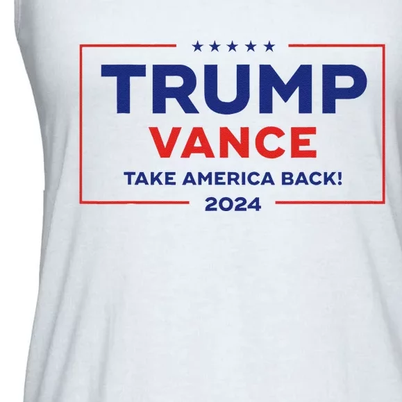 Trump Vance 2024 Vice President Vp Trump 2024 Election Ladies Essential Flowy Tank