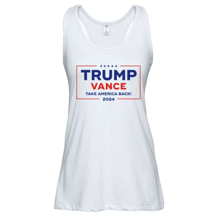 Trump Vance 2024 Vice President Vp Trump 2024 Election Ladies Essential Flowy Tank