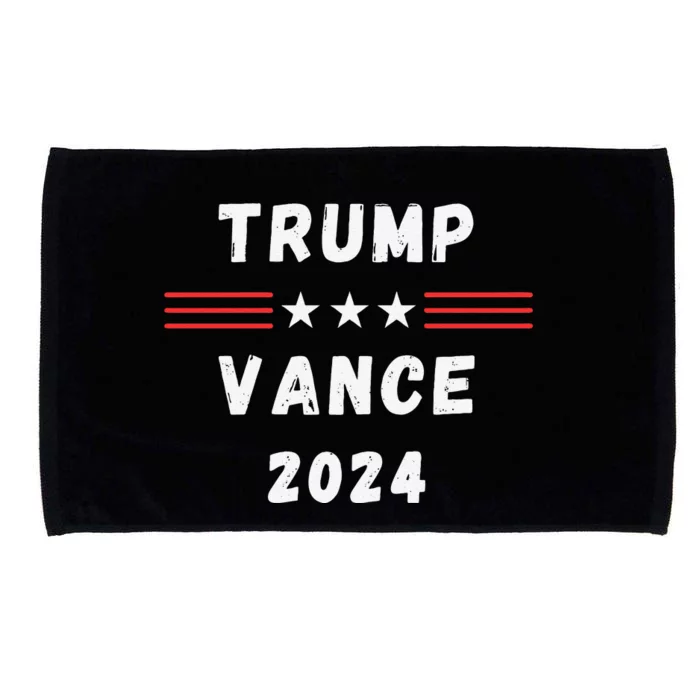 Trump Vance 2024 Vote Trump Vance 24 Im Voting Trump Vance Microfiber Hand Towel