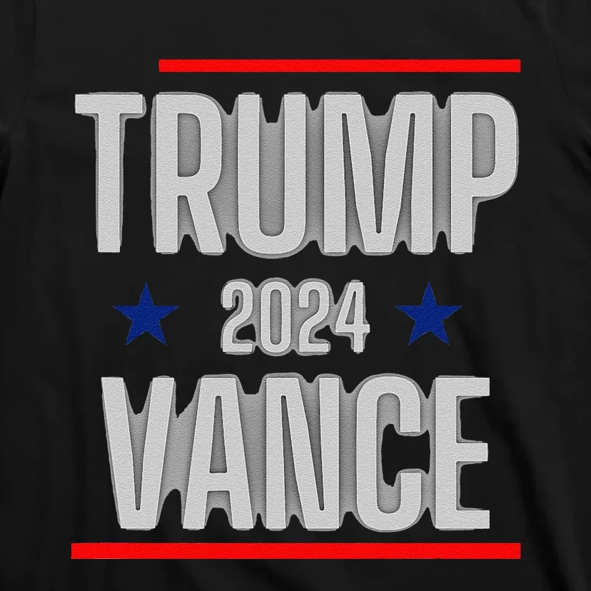 Trump Vance 2024 Presidential Race T-Shirt