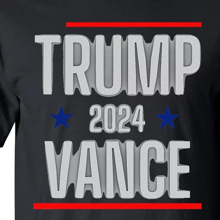 Trump Vance 2024 Presidential Race Tall T-Shirt