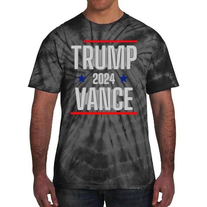 Trump Vance 2024 Presidential Race Tie-Dye T-Shirt