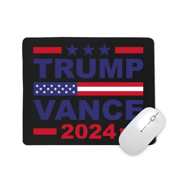 Trump Vance 2024 For President Vp Usa Election Patriotic Mousepad