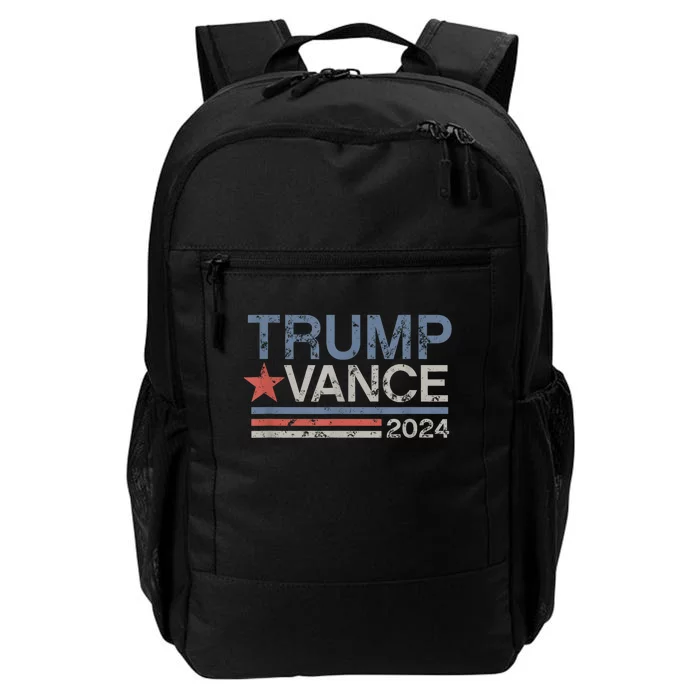 Trump Vance 2024 Retro Stripe Trump Jd Vance Daily Commute Backpack