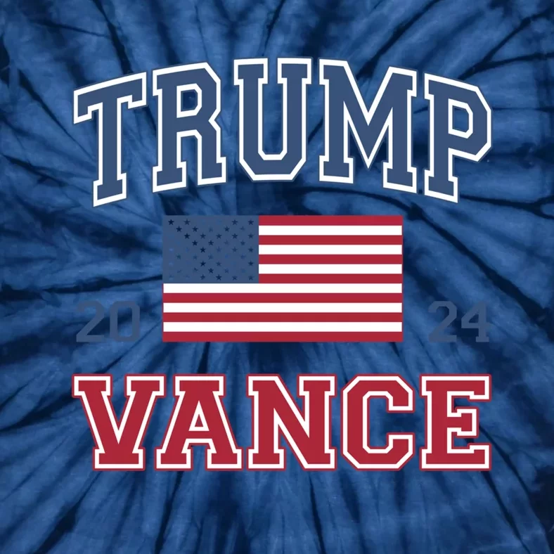 Trump Vance 2024 Donald Trump J.D. Vance For President Tie-Dye T-Shirt