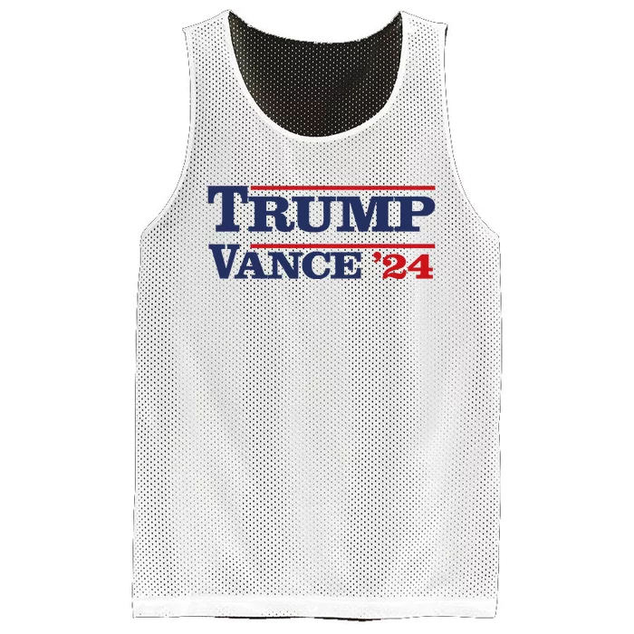 Trump Vance 24 Trump Vance 2024 Vote President 2024 Mesh Reversible Basketball Jersey Tank