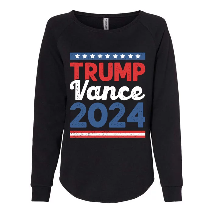 Trump Vance 2024 Donald Trump J.D. Vance For President Womens California Wash Sweatshirt