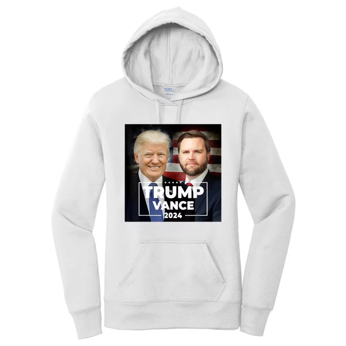 Trump Vance 2024 President Trump Supporter Reelection Women's Pullover Hoodie