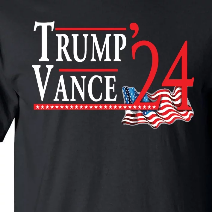 Trump Vance 2024 President Trump Supporter Reelection Tall T-Shirt