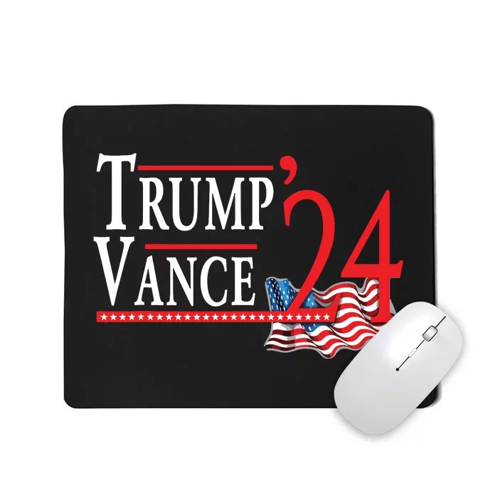 Trump Vance 2024 President Trump Supporter Reelection Mousepad