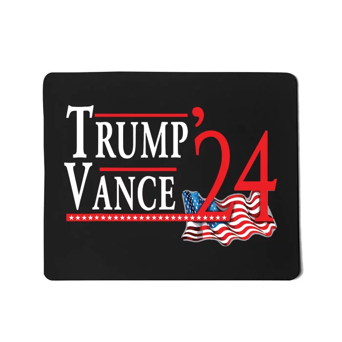 Trump Vance 2024 President Trump Supporter Reelection Mousepad