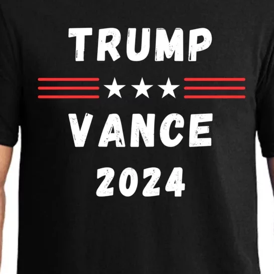 Trump Vance 2024 Vote Trump Vance 24 Im Voting Trump Vance Pajama Set