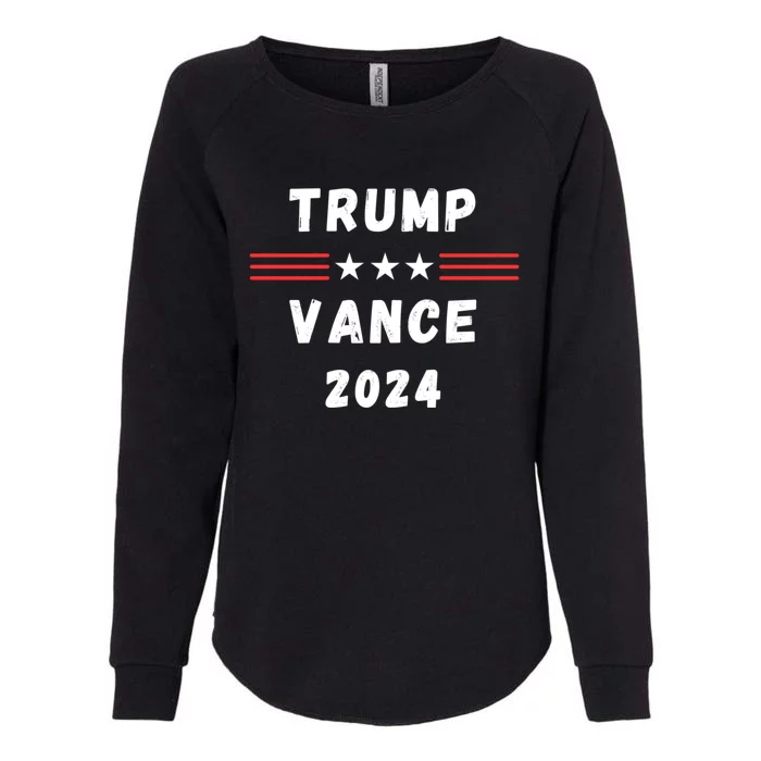 Trump Vance 2024 Vote Trump Vance 24 Im Voting Trump Vance Womens California Wash Sweatshirt