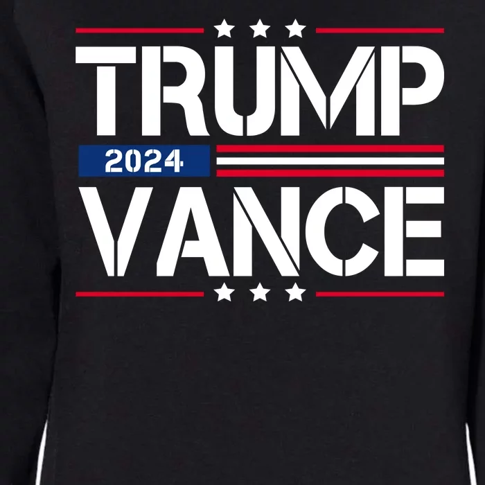 Trump Vance 2024 Usa Election Womens California Wash Sweatshirt