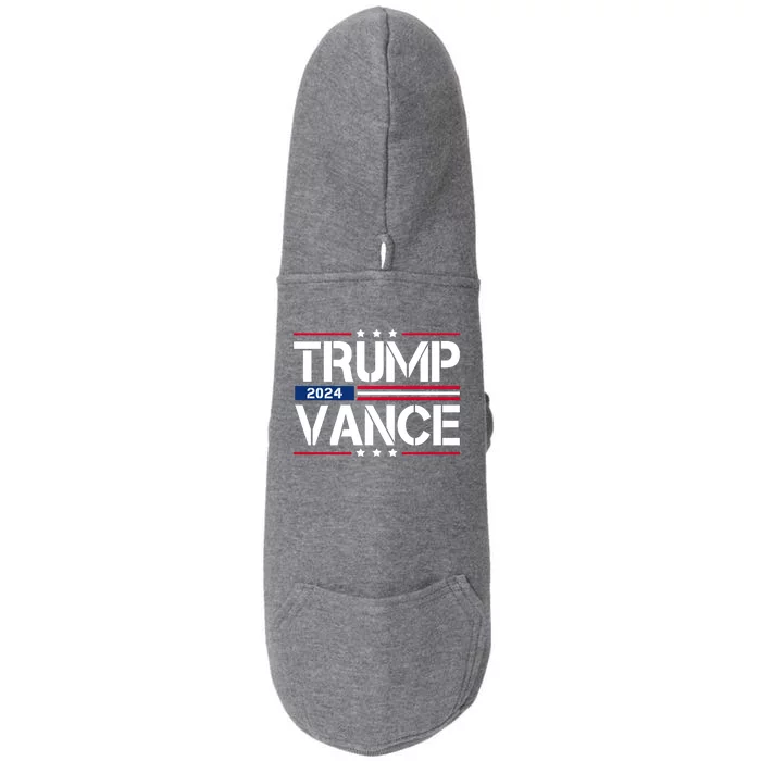 Trump Vance 2024 Usa Election Doggie 3-End Fleece Hoodie