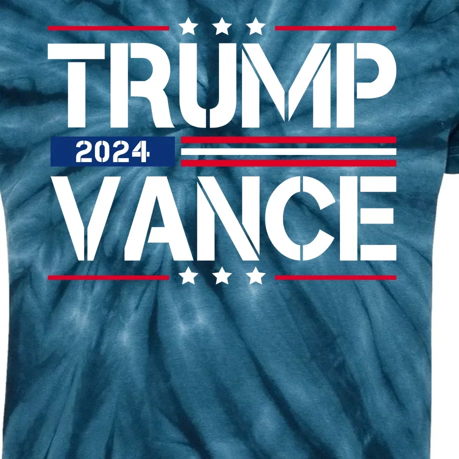 Trump Vance 2024 Usa Election Kids Tie-Dye T-Shirt