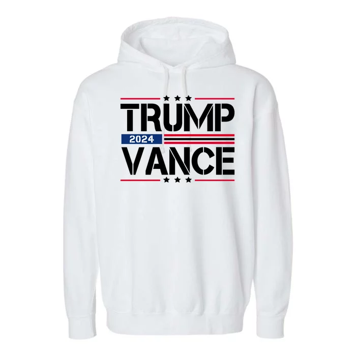 Trump Vance 2024 Usa Election Garment-Dyed Fleece Hoodie