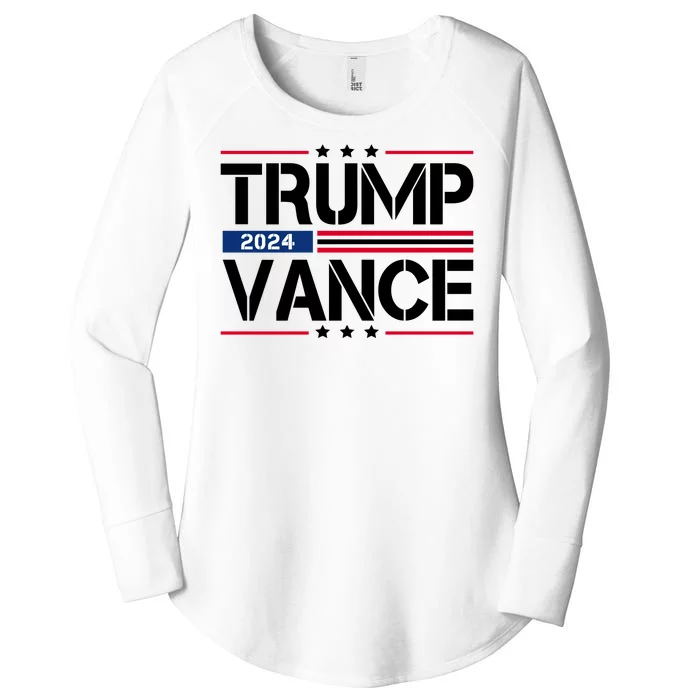 Trump Vance 2024 Usa Election Women's Perfect Tri Tunic Long Sleeve Shirt