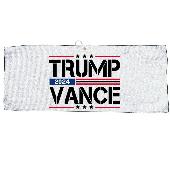 Trump Vance 2024 Usa Election Large Microfiber Waffle Golf Towel