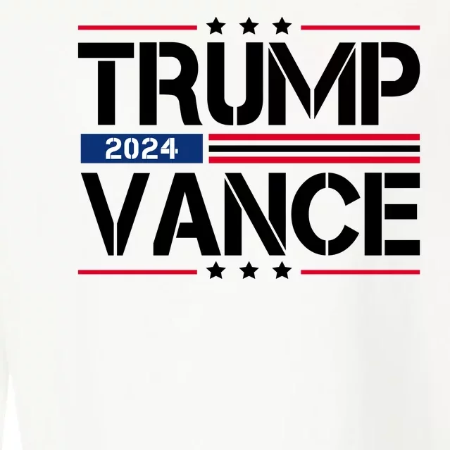 Trump Vance 2024 Usa Election Cropped Pullover Crew