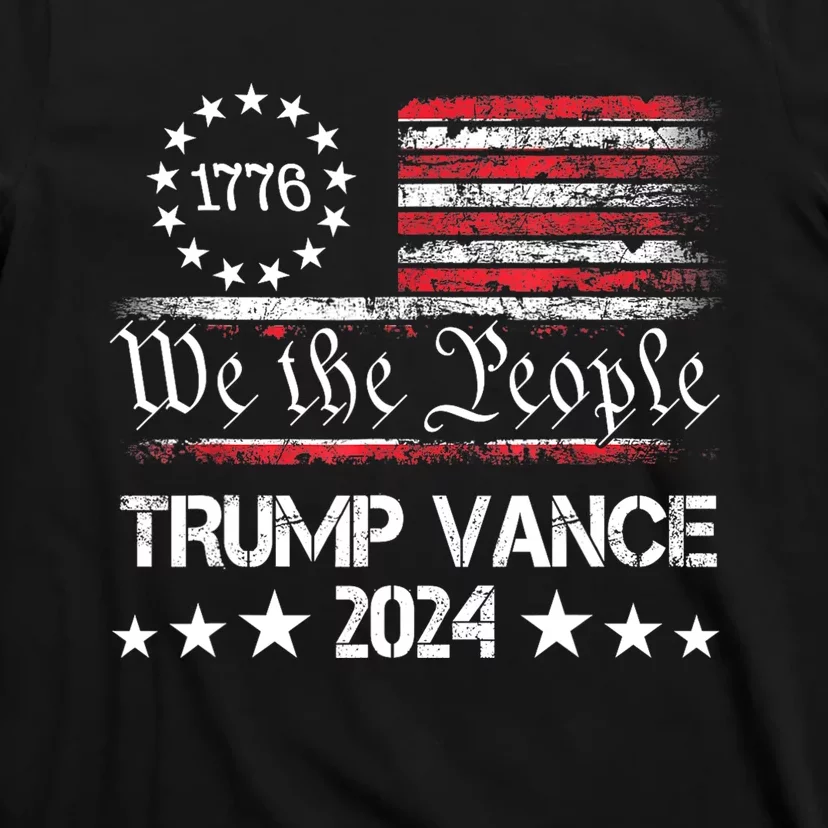 Trump Vance 2024 President Trump Supporter Reelection T-Shirt