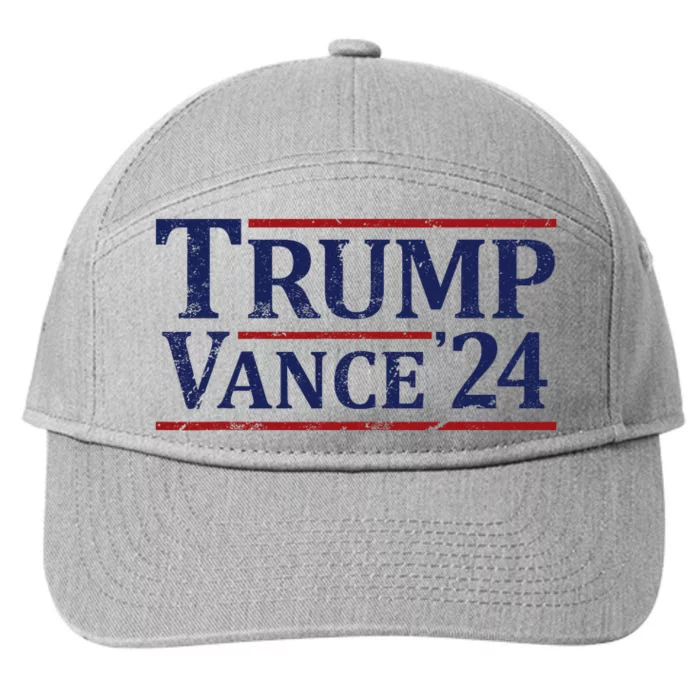 Trump Vance 24 Vintage 2024 7-Panel Snapback Hat