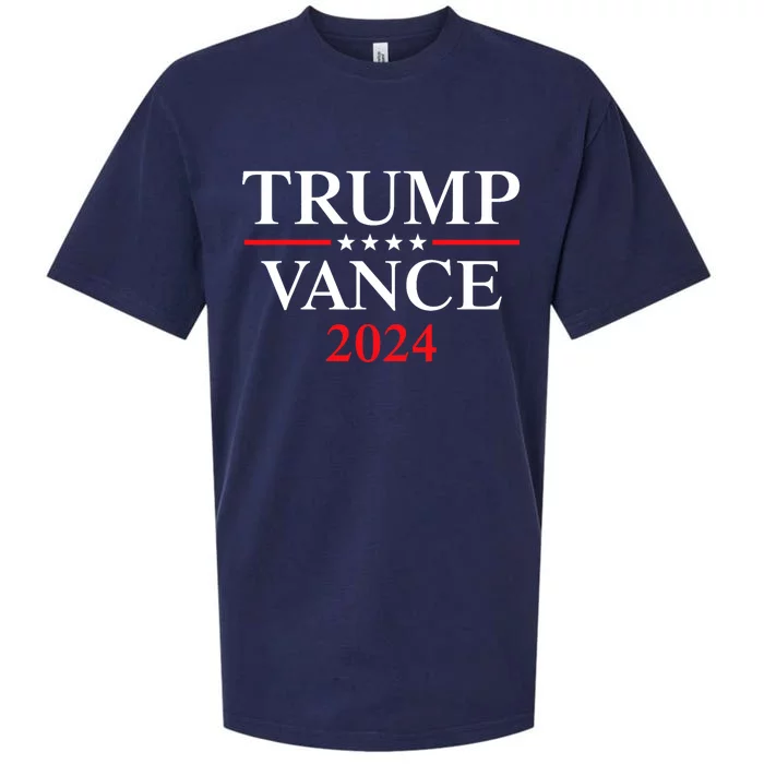 Trump Vance 2024 Sueded Cloud Jersey T-Shirt