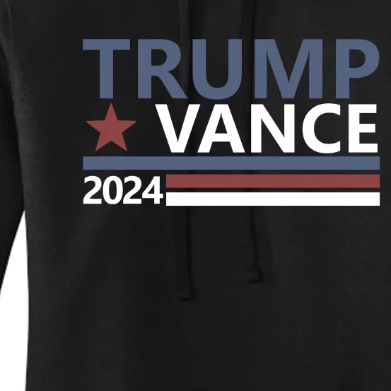 Trump Vance 2024 For President Vp Usa Election Patriotic Women's Pullover Hoodie