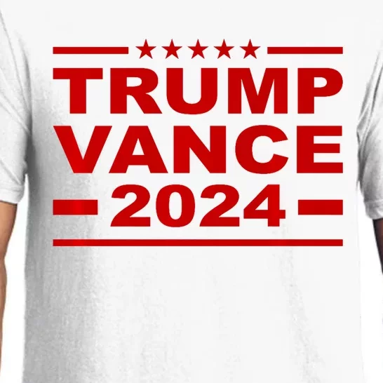 Trump Vance 2024 For President Vp Usa Election Patriotic Pajama Set