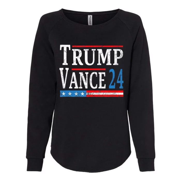 Trump Vance 2024 President Trump Supporter Re Ection Womens California Wash Sweatshirt