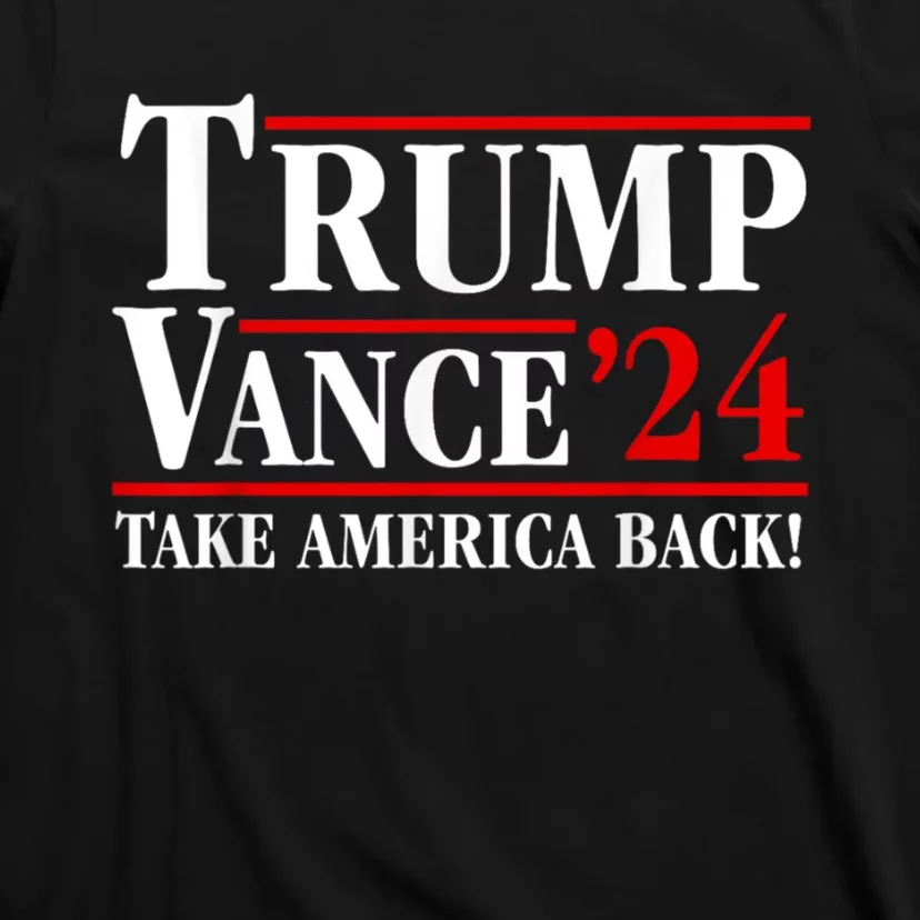 Trump Vance 24 Take America Back T-Shirt