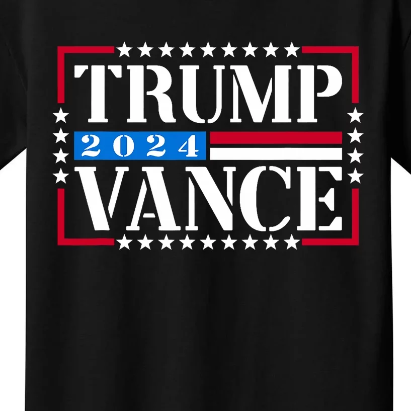 Trump Vance 2024 Vote Trump 2024 Election Kids T-Shirt