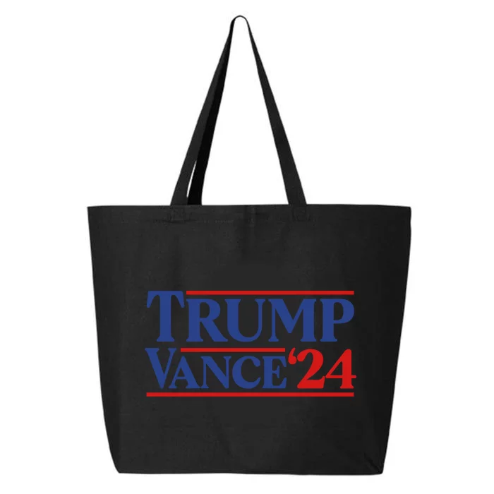 Trump Vance 2024 Donald Trump J.D. Vance For President 25L Jumbo Tote