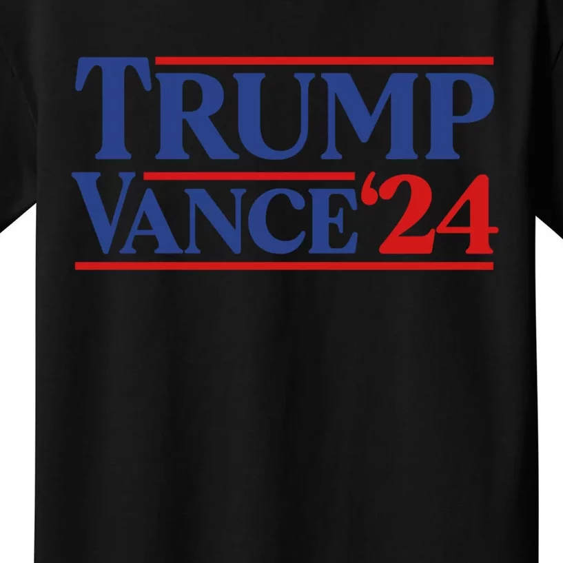 Trump Vance 2024 Donald Trump J.D. Vance For President Kids T-Shirt