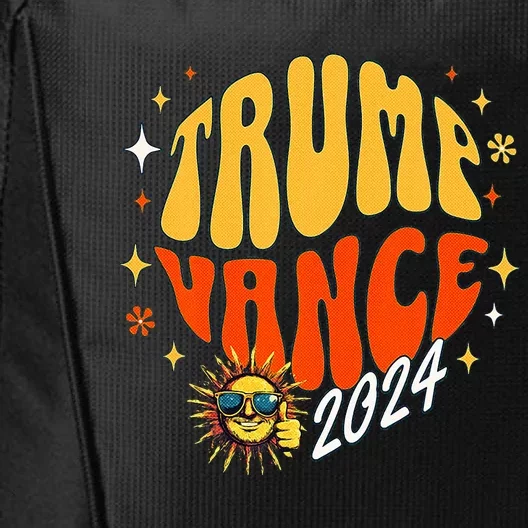 Trump Vance 2024 Take America Back Fight For America City Backpack