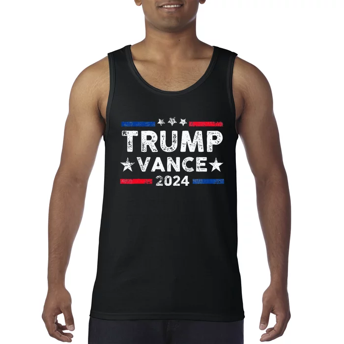 Trump Vance 2024 President Trump Supporter Tank Top