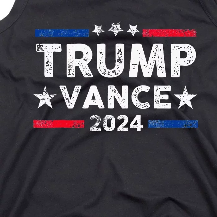 Trump Vance 2024 President Trump Supporter Tank Top