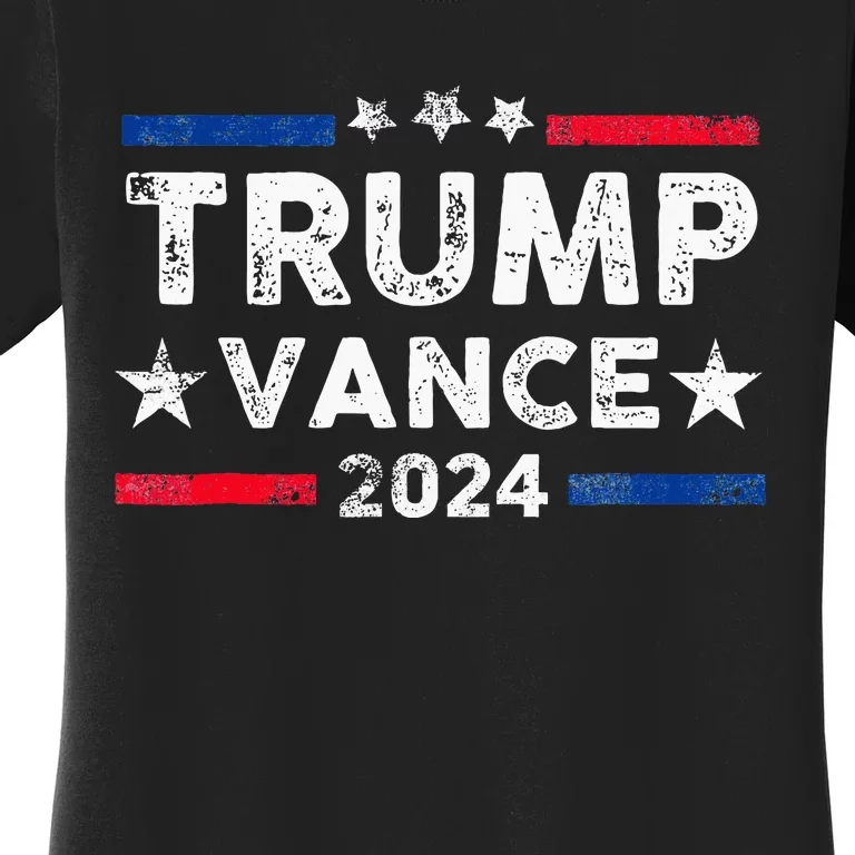 Trump Vance 2024 President Trump Supporter Women's T-Shirt