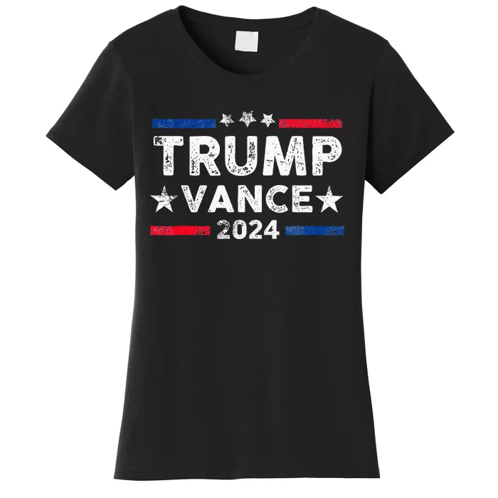 Trump Vance 2024 President Trump Supporter Women's T-Shirt