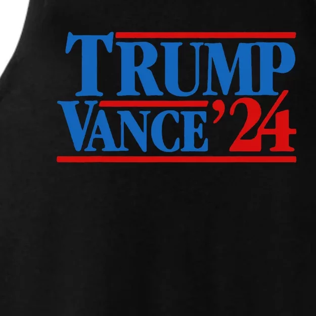 Trump Vance 2024 Vice President Trump Ladies Tri-Blend Wicking Tank