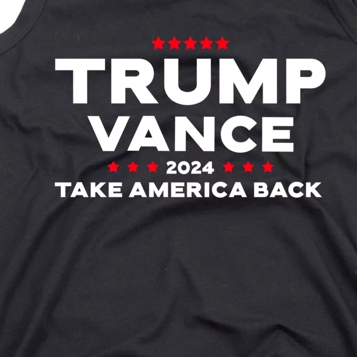 Trump Vance 2024 Take America Back Tank Top